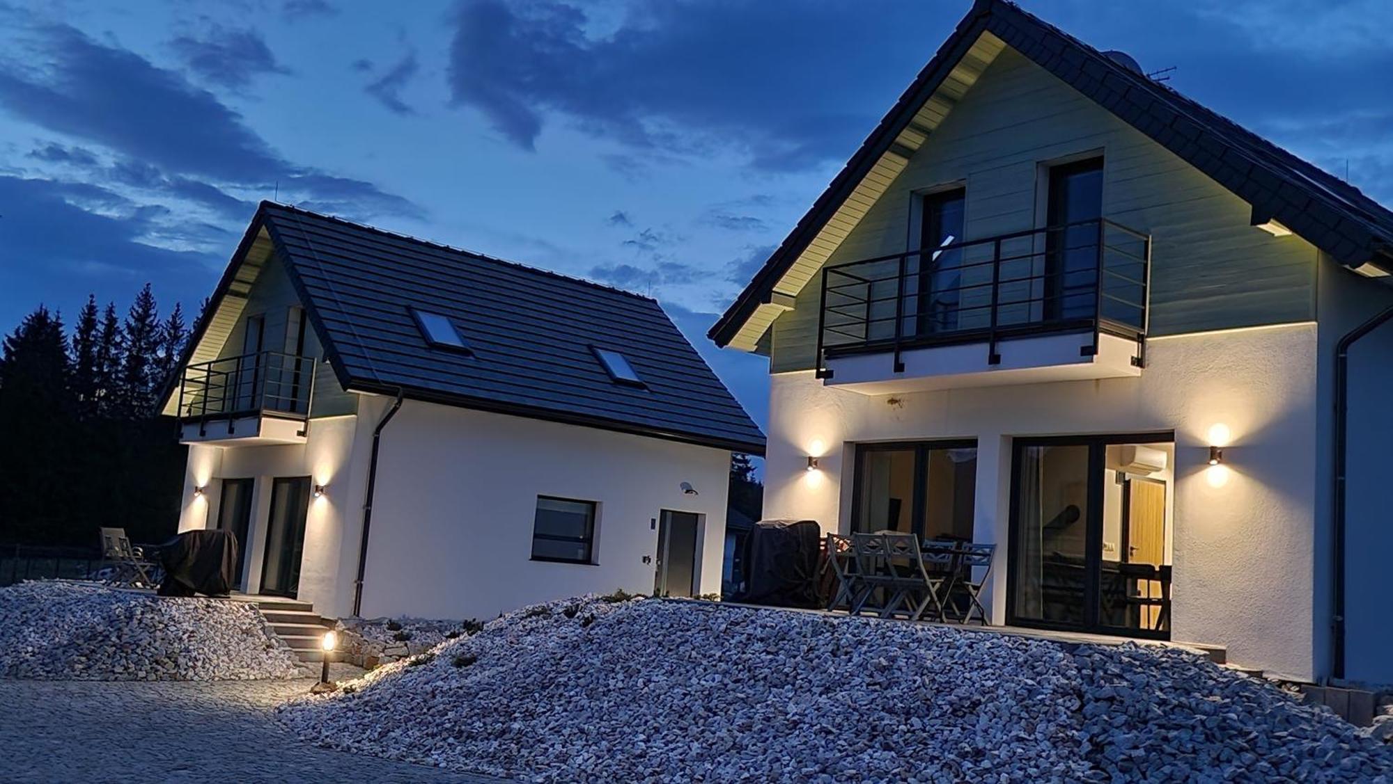 Season Klimatyzowany Dom Przy Szlaku Z Prywatnym Tarasem I Widokiem Na Gory Orlickie - Sudety Sauna&jacuzzi, Skalne *