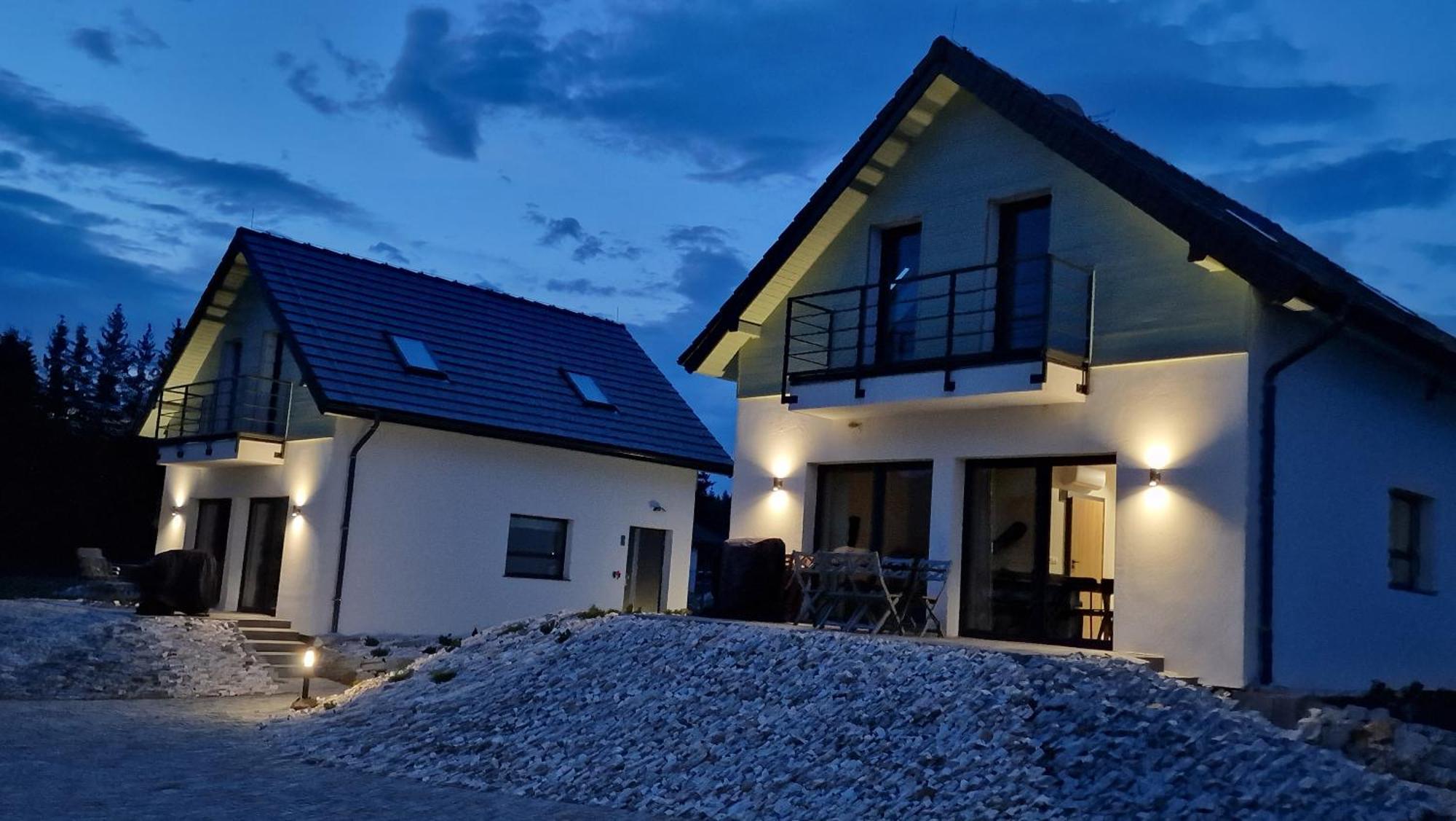All Season Klimatyzowany Dom Przy Szlaku Z Prywatnym Tarasem I Widokiem Na Gory Orlickie - Sudety Sauna&Jacuzzi, Skalne Miasto Lasowka