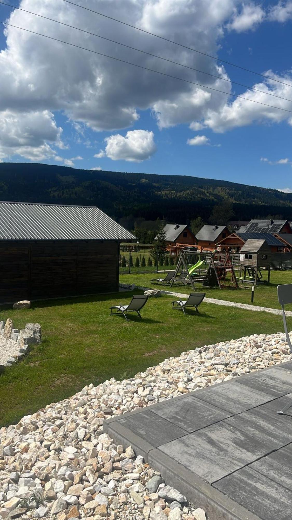Season Klimatyzowany Dom Przy Szlaku Z Prywatnym Tarasem I Widokiem Na Gory Orlickie - Sudety Sauna&jacuzzi, Skalne *
